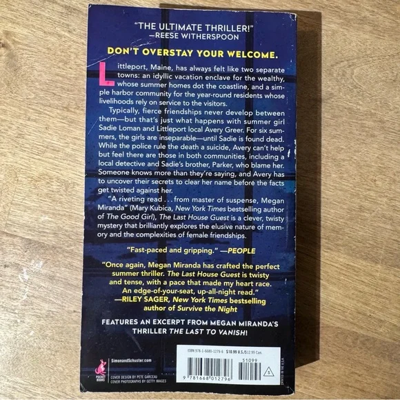 The Last House Guest by Megan Miranda - Picture 2 of 3